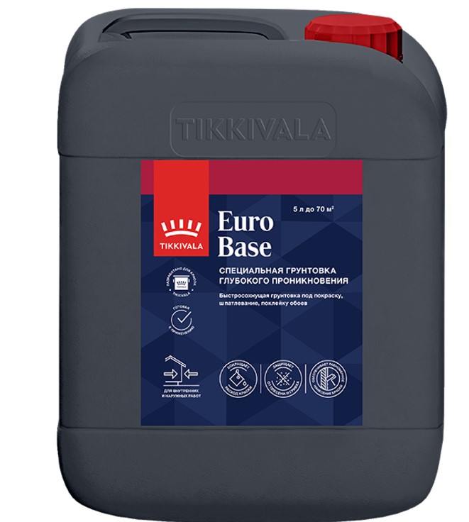 Грунтовка Euro Base 5л (+5˚С) 3254