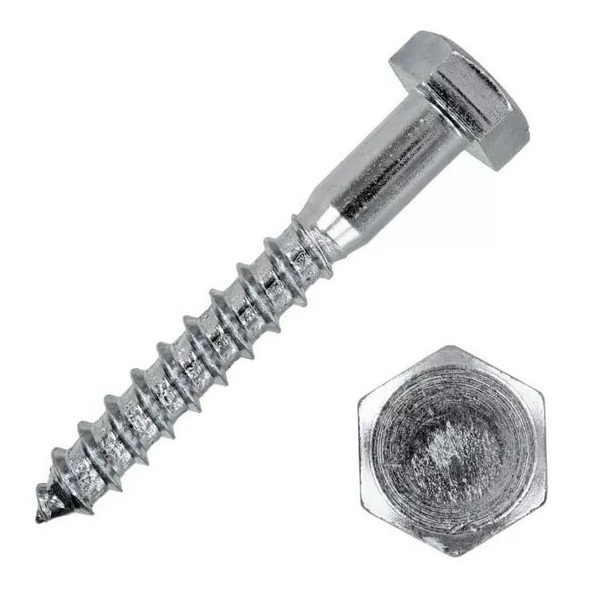 Шуруп-болт Глухарь по дереву DIN 571 6х140