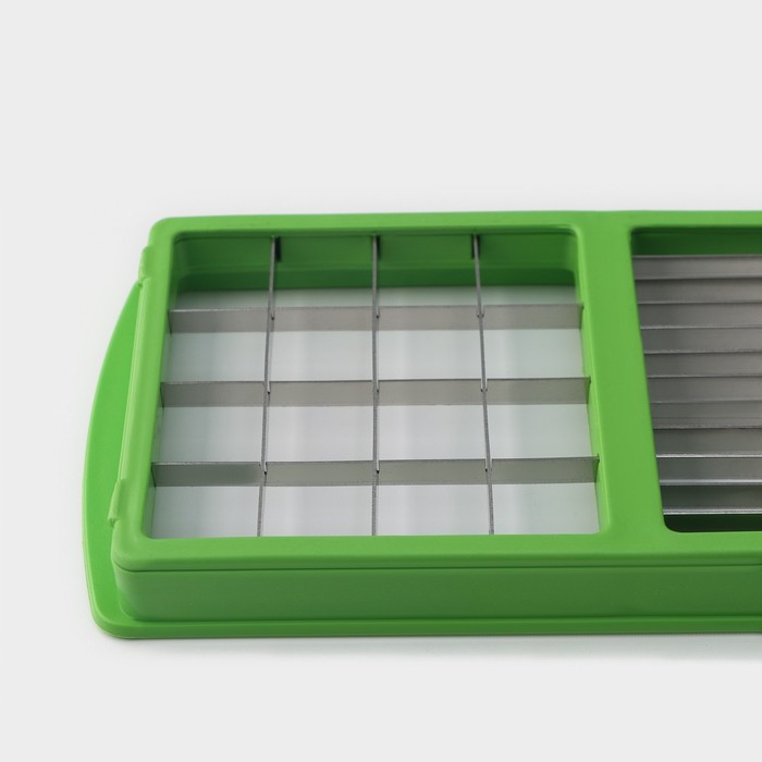 Тёрка овощерезка с лотком Фреш Флеш 7 насадок