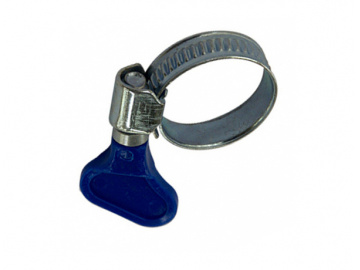 Хомут червячный с ключом 25-40мм