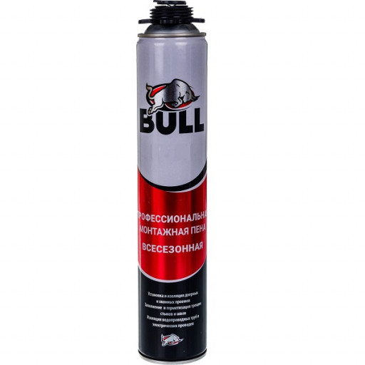 Пена профессиональная зимняя 850гр 65 BULL