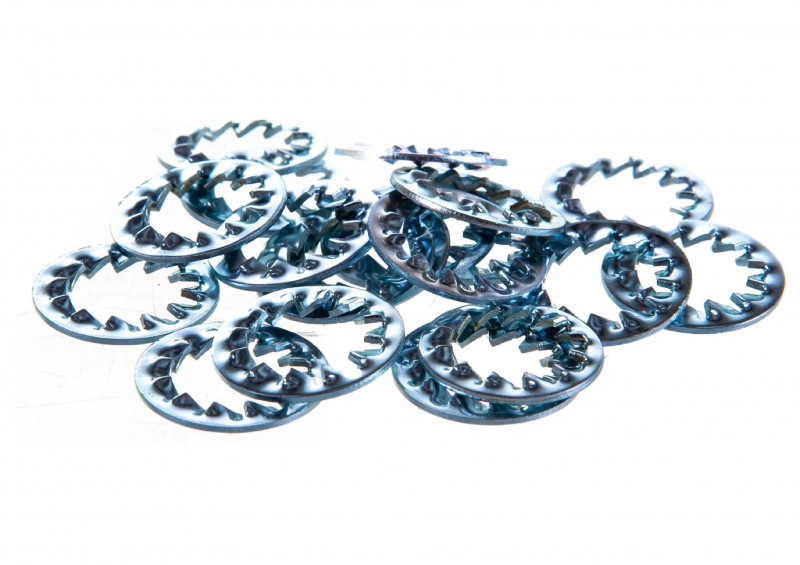 Шайба стопорная с внутренними зубьями DIN 6798J М8