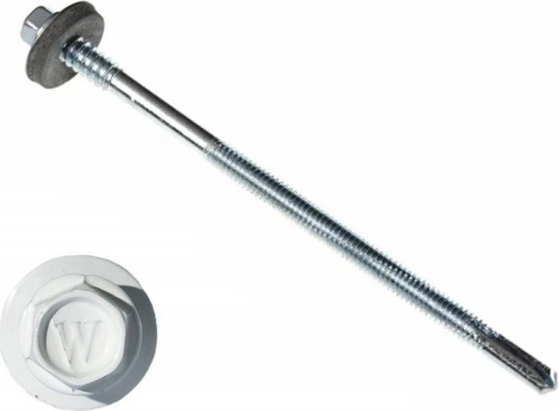 Саморез кровельный HWX16-P20 6,3/5,5х105мм ТМ HARDWEX