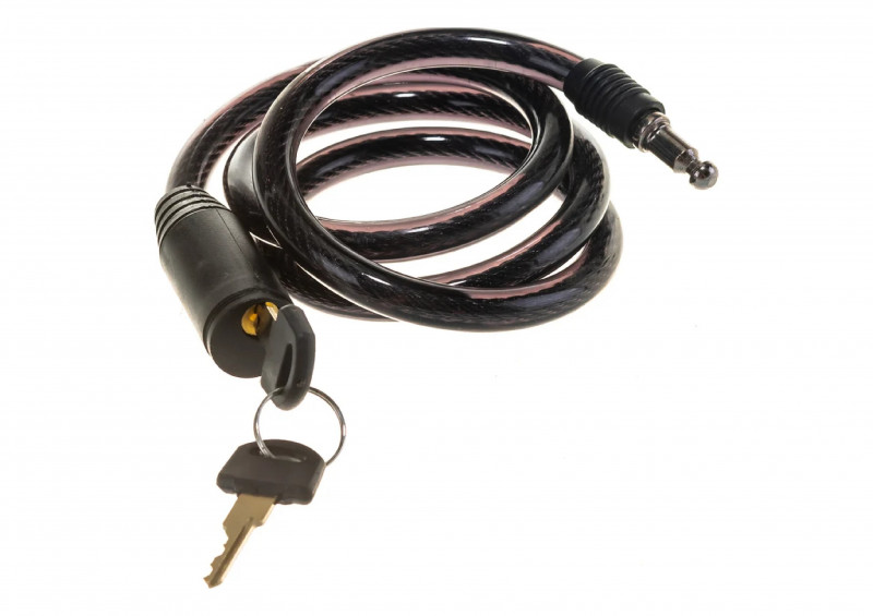 Замок тросовый универсал 10х960мм Matrix