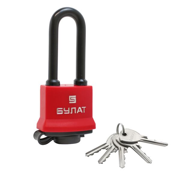 Замок навесной ВС 1-П41-01 ПЛ d-6,5мм 5кл всепогодный БУЛАТ